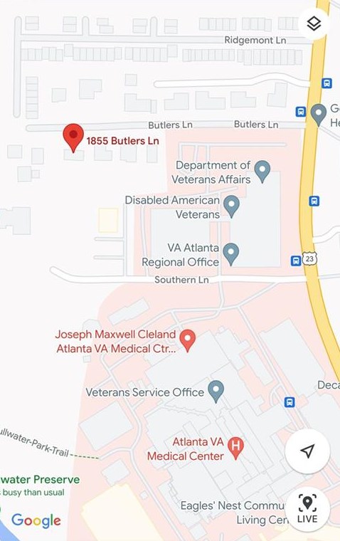 1855 Butlers Ln, Decatur GA  30033-4001 exterior