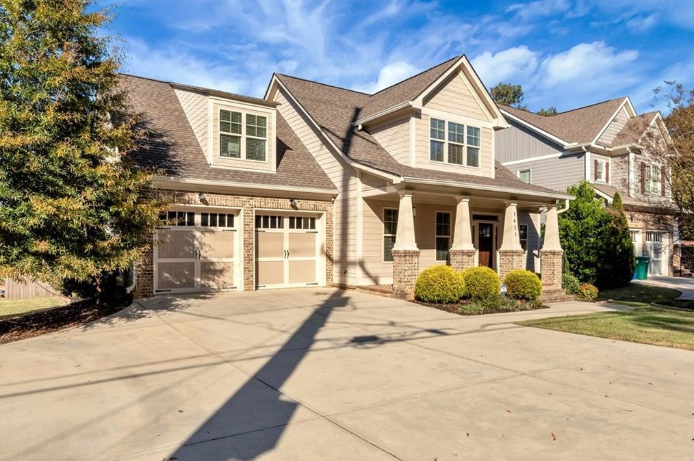 1411 Hawthorne Ave, Smyrna GA  30080-2137 exterior