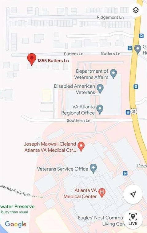 1855 Butlers Ln, Decatur GA  30033-4001 exterior