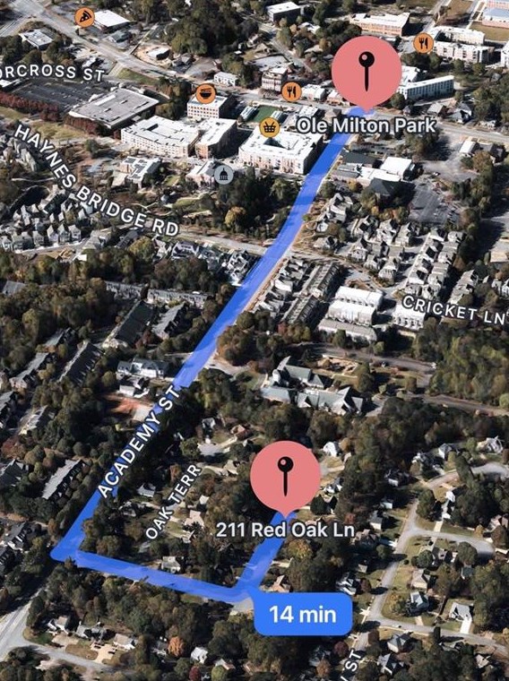 211 Red Oak Ln, Alpharetta, GA 30009