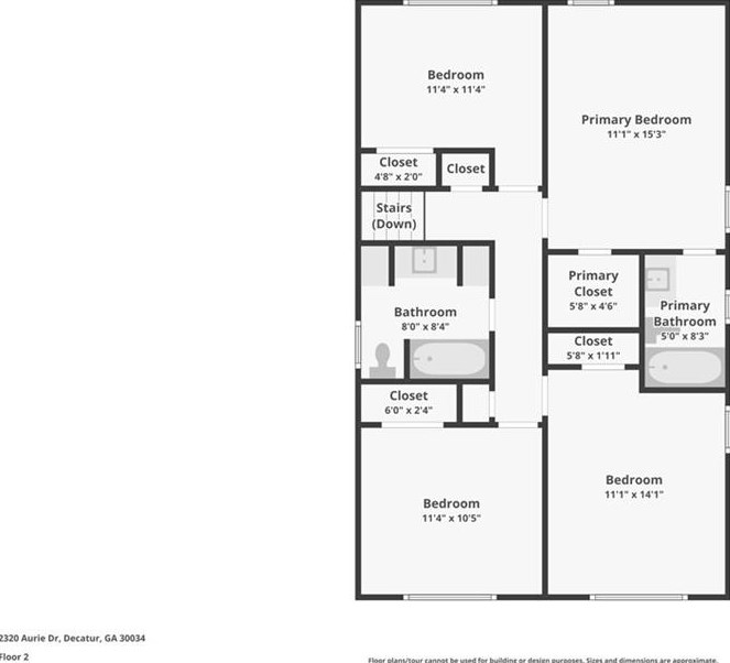 2320 Aurie Dr, Decatur GA  30034-2913 exterior