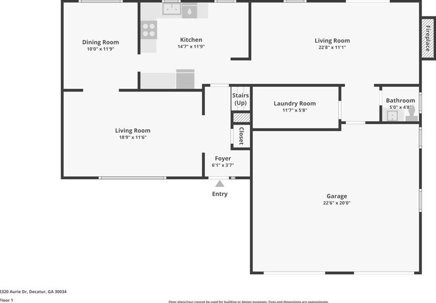 2320 Aurie Dr, Decatur GA  30034-2913 exterior