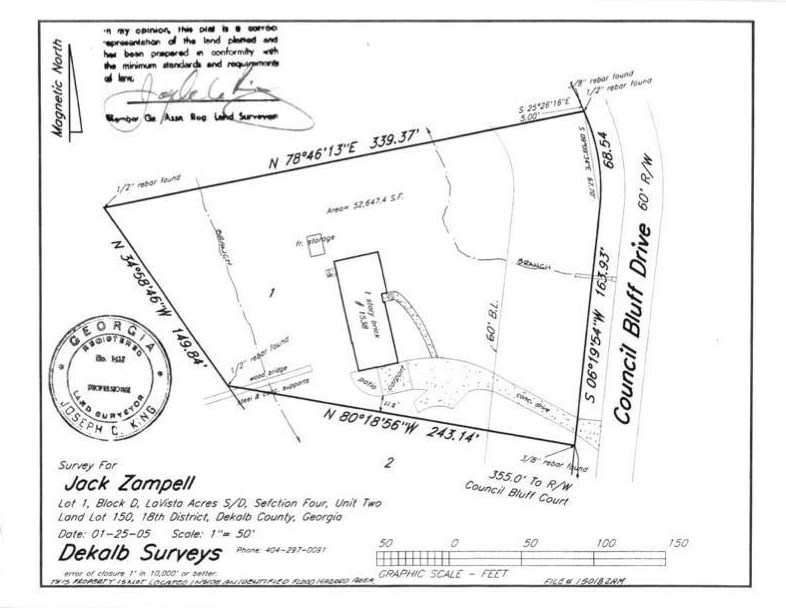 1538 Council Bluff Dr, Atlanta GA  30345-4136 exterior