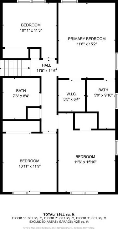6849 Womack Ct, Atlanta GA  30360-1533 exterior
