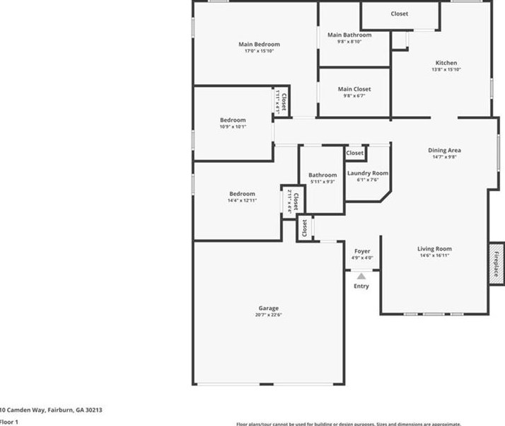 10 Camden Way, Fairburn, GA 30213