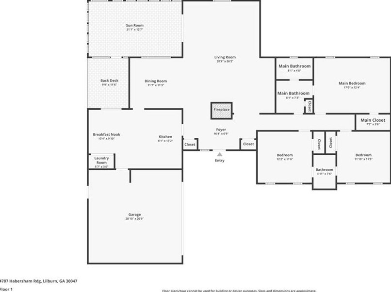 4787 Habersham Rdg, Lilburn, GA 30047-5654