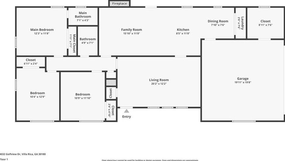4032 Golfview Dr, Villa Rica, GA 30180-8033