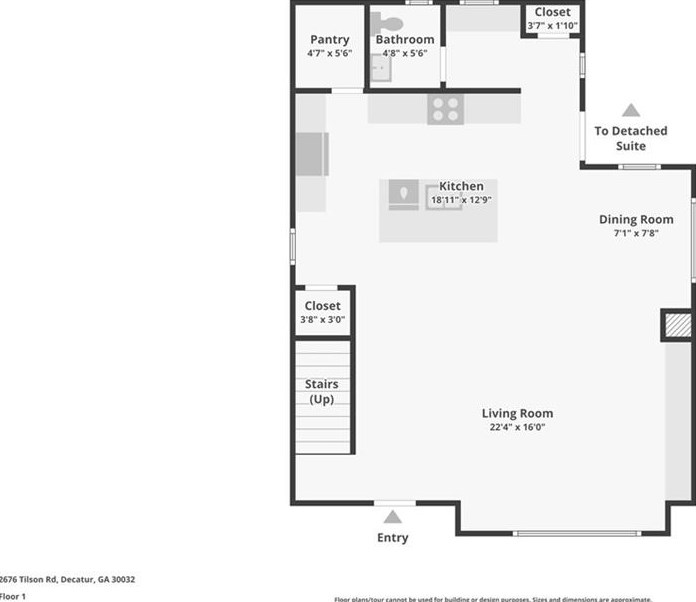 2676 Tilson Rd, Decatur GA 30032-6213 exterior