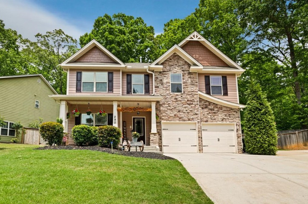 290 Bentleigh Station Dr, Acworth GA  30101 exterior