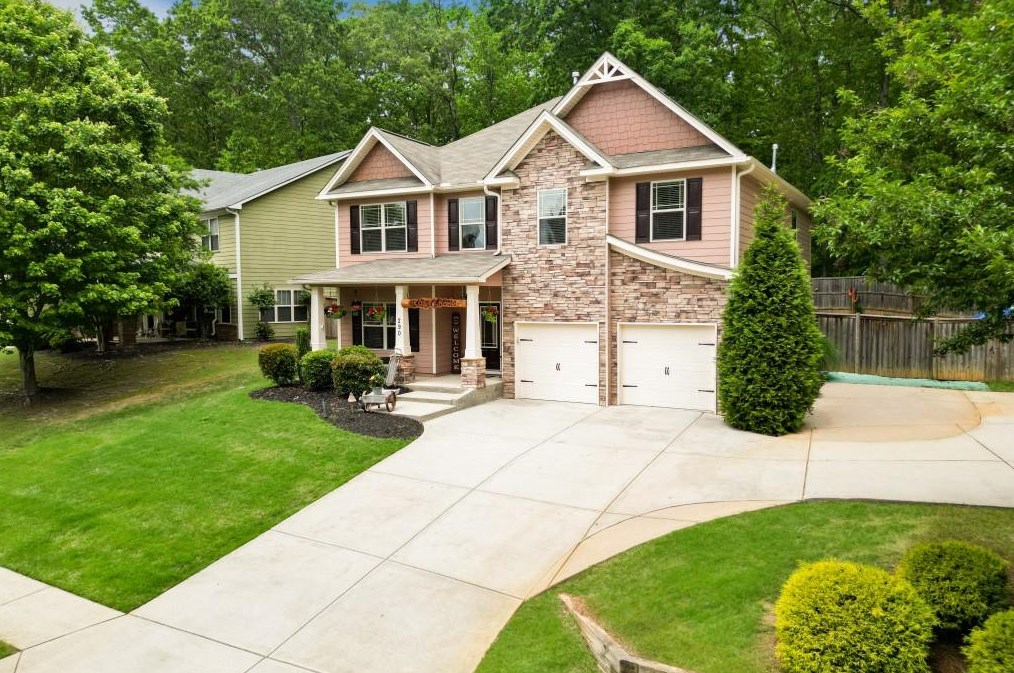 290 Bentleigh Station Dr, Acworth GA  30101 exterior