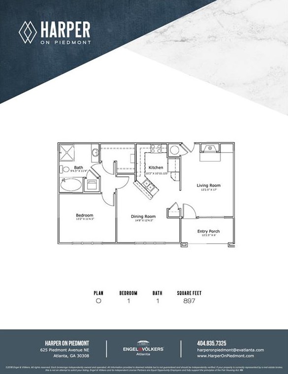 625 Piedmont Ave, Atlanta GA  30308-6200 exterior