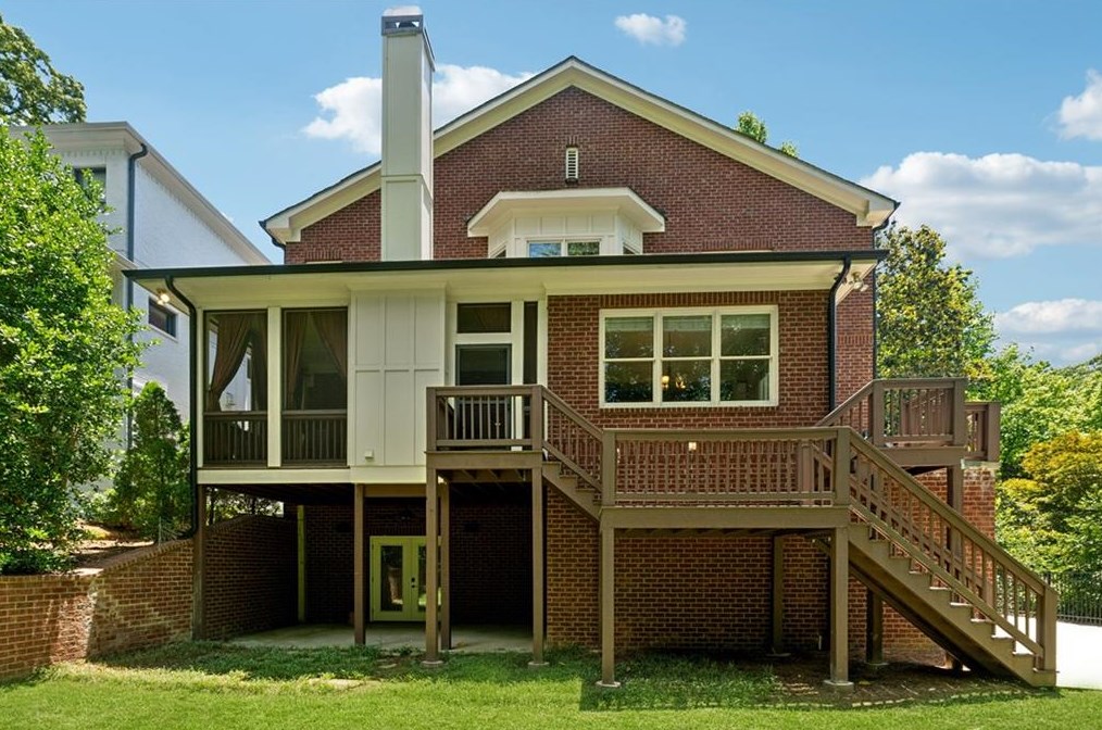 184 Beverly Rd, Atlanta GA  30309-2656 exterior