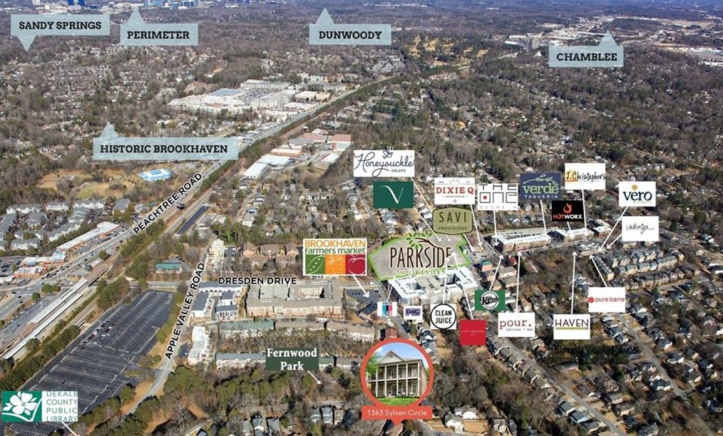 1363 Sylvan Cir, Atlanta GA 30319-3424 exterior