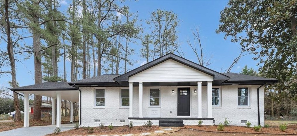 1613 Folkstone Rd, Atlanta GA  exterior