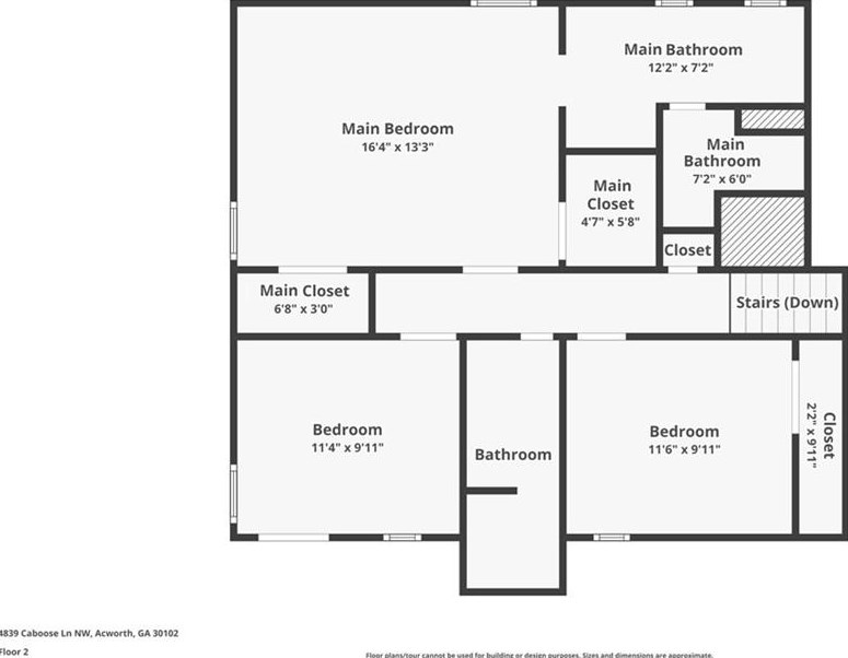 4839 Caboose Ln, Acworth, GA 30102-6985