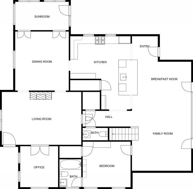 725 Morningside Dr, Atlanta GA  30324-5220 exterior
