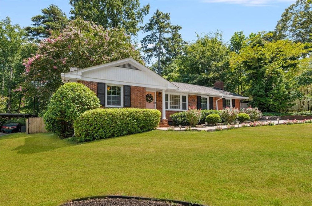 1393 Berkeley Ln, Atlanta GA  30329-3301 exterior