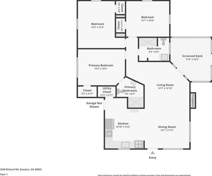 1248 Richard Rd, Decatur, GA 30032