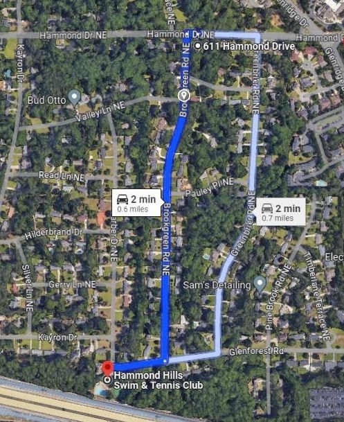 611 Hammond Dr, Atlanta GA  30328-5231 exterior