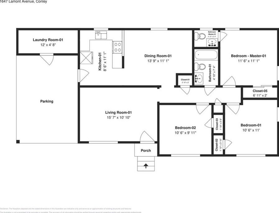 1647 Lamont Ave, Conley, GA 30288