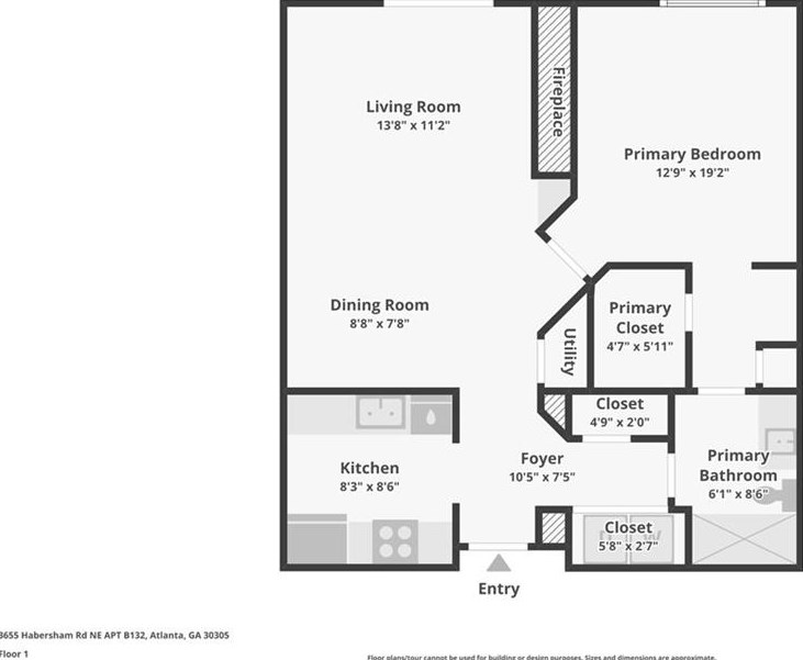 3655 Habersham Rd, Atlanta GA  30305-1142 exterior