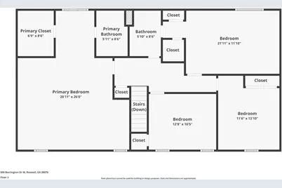 500 Barrington Drive W, Roswell, GA 30076 - Photo 36