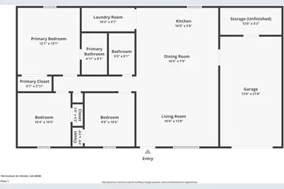 194 Graham Street, Winder, GA 30680 - Photo 16