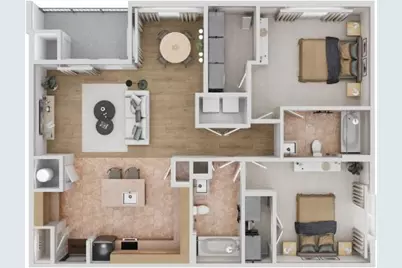 1740 Century Circle #1237, Atlanta, GA 30345 - Photo 6