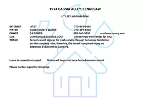 1914 Cassia Alley, Kennesaw, GA 30144 - Photo 20