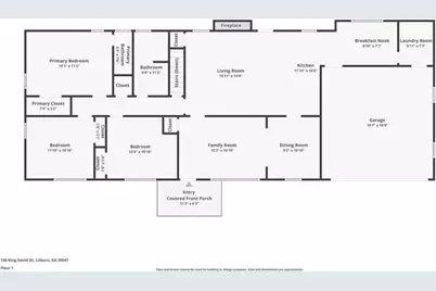 156 King David Drive, Lilburn, GA 30047 - Photo 2