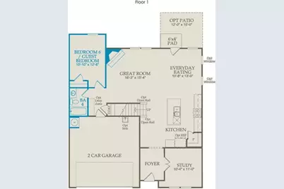 6134 Marigold Way, Atlanta, GA 30349 - Photo 2