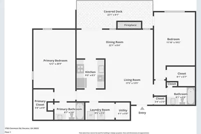 1750 Clairmont Road #21, Decatur, GA 30033 - Photo 20