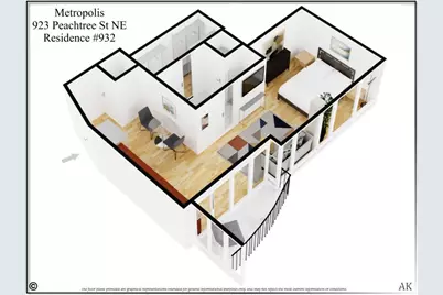 923 Peachtree Street NE #932, Atlanta, GA 30309 - Photo 18