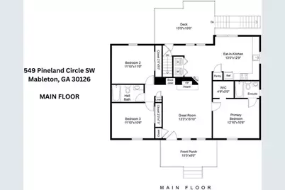 549 Pineland Circle SW, Mableton, GA 30126 - Photo 2