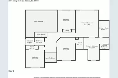 2864 Misty Rock Cove, Dacula, GA 30019 - Photo 64