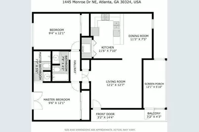 1445 Monroe Drive NE #C39, Atlanta, GA 30324 - Photo 2