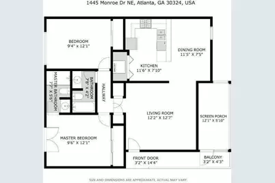1445 Monroe Drive NE #C39, Atlanta, GA 30324 - Photo 2