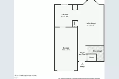 222 Fox Creek Boulevard, Woodstock, GA 30188 - Photo 42