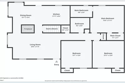 2314 Tapanzee Lane, Lawrenceville, GA 30044 - Photo 2