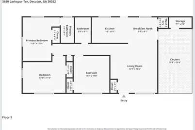 3680 Larkspur Terrace, Decatur, GA 30032 - Photo 4