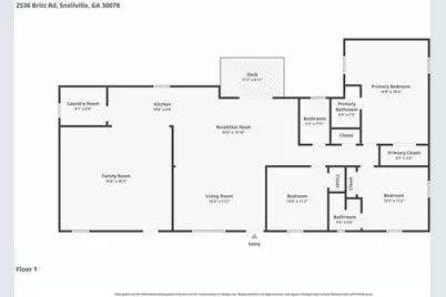 2536 Britt Road, Snellville, GA 30078 - Photo 2