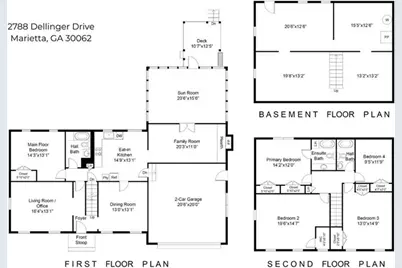 2788 Dellinger Drive, Marietta, GA 30062 - Photo 2