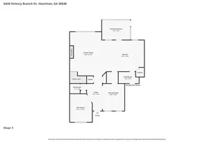 6420 Hickory Branch Dr, Hoschton, GA 30548 - Photo 8