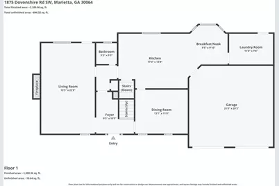 1875 Dovonshire Road SW, Marietta, GA 30064 - Photo 46