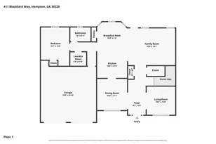 411 Blackbird Way, Hampton, GA 30228 - Photo 2