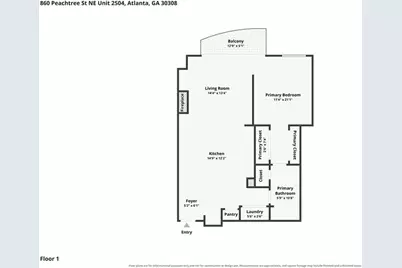 860 Peachtree Street NE #2504, Atlanta, GA 30308 - Photo 22