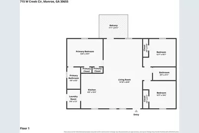 715 W Creek Circle, Monroe, GA 30655 - Photo 16