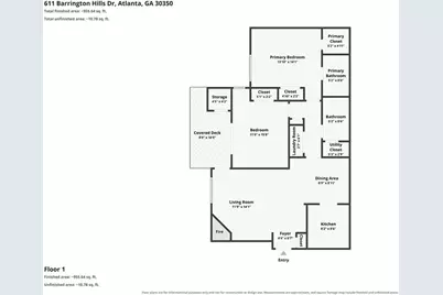 611 Barrington Hills Drive, Sandy Springs, GA 30350 - Photo 6