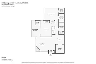 611 Barrington Hills Dr, Sandy Springs, GA 30350 - Photo 6