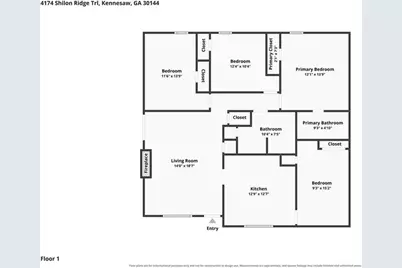 4174 Shiloh Ridge Trail NW, Kennesaw, GA 30144 - Photo 16